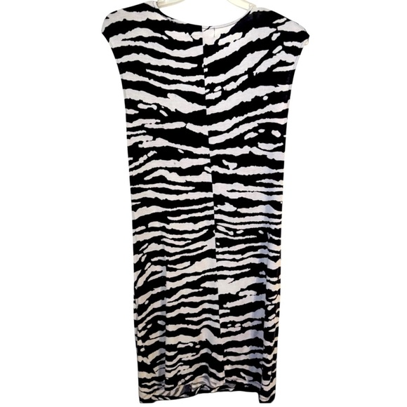 🌹MICHAEL MICHAEL KORS ZEBRA SLEEVELESS DRESS - Picture 3 of 7